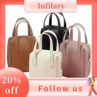 INFILARY Tas Kosmetik หนัง PU สำหรับผู้หญิง,ที่เก็บเครื่องสำอางถุงเก็บของกันน้ำอเนกประสงค์ความจุขนาดใหญ่