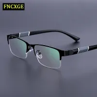 FNCXGE แว่นตาสายตายาว แฟชั่นสำหรับผู้ชาย ผู้หญิง เลนส์ถอดได้ กรองแสงคอมมือถือ มีฟิลเตอร์ แว่นสายตา +100~+400