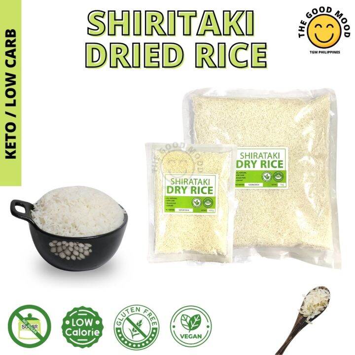 Dried Shirataki Skinny Rice 500g/1KG 100g Konjac Keto/Low Carb Lazada PH