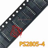 10Pcs ใหม่ Original นำเข้า PS2805-4 SOP16 Patch Four-Way Optocoupler PS2805 PS2805C-4