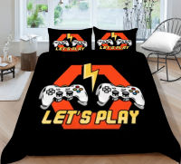 Hot Sale Bed Linens 23pcs 3D Digital Gamer Printing Duvet Cover Sets 1 Quilt Cover + 12 Pillowcases USEUAU Size