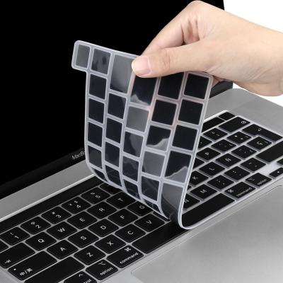 For MacBook Newest Pro 13 2020 A2251 A2289 A2338 M1 Pro 16 inch A2141 EU Russian Spanish English Keyboard Cover Silicone Skin Keyboard Accessories