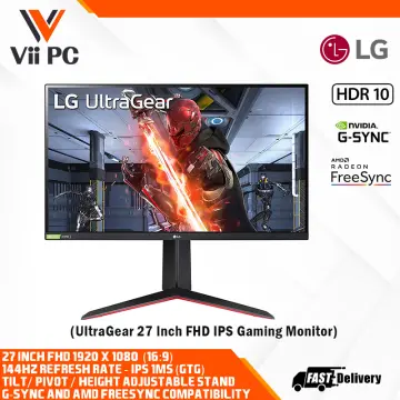 Monitor Gamer 27 LG UltraGear 27GN650 FullHD / 144Hz
