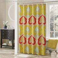 【CW】卐✵✧  Muwago Shower Curtain With Pattern Blackout And Mildew Resistant Cover