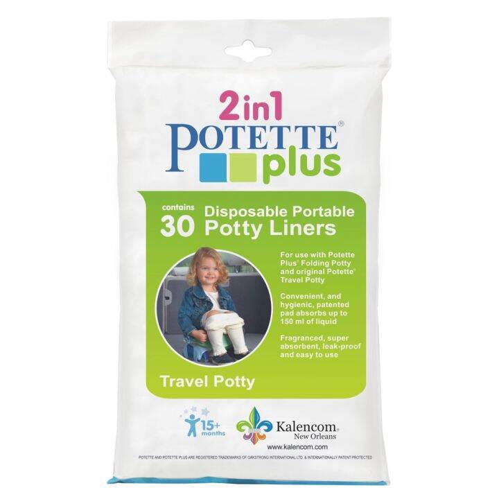 2in1 Potette Plus Disposable Potty Liners, 30pack Lazada PH