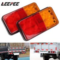 □ 12V -80V Truck Taillight LED Tail Brake DRL Lights Turn Signal Indicator Stop Rear Lamps for Car Trailer RV Caravan Accessories