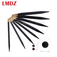 【CW】☞◕☸  LMDZ 1Pcs Cable or Sandalwood Circular Knitting Needles Sweater Weaving Tools Wool Cotton Yarn Knit Accessories