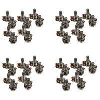 Guitar Small Size Pots B500K Potentiometers for Guitar Bass Parts (Pack of 40)