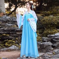 สไตล์จีน ปรับปรุง Hanfu แสดง เสื้อผ้า แต่งตัว ชุด 中国改良汉服