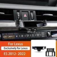 ที่จับโทรศัพท์มือถือรถสำหรับ Lexus ES200 ES260 Es300h 2012-2022 360องศาที่ยึดที่ค้ำยัน GPS แบบหมุนได้เป็นพิเศษ