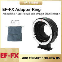 7artisans 7 artisans Auto-Focus Mount Adapter EF-FX for Canon EF Lens to FUJIFX Mount Camera XT-1 X-T2 X-T3 X-T4 X-T10 X-E1 X-A1