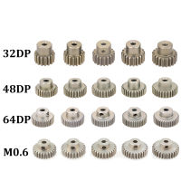 SURPASS HOBBY 5PCS 3.175mm Shaft Metal Pinion Motor Gear 32DP 48DP 64DP M0.6 M0.8 สำหรับ 1/10 1/8 RC รถ 3650 3660 Traxxas-ioec53 shop