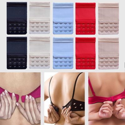 【cw】 Extender 3 Rows 4 Hooks Extenders Clasp Female Intimates Accessories Elastic Clip