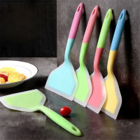 Non-stick Silicone Kitchen ware Cooking Utensils Spatula Beef Meat Egg Kitchen Scraper Wide Pizza Cooking Tools Shovel