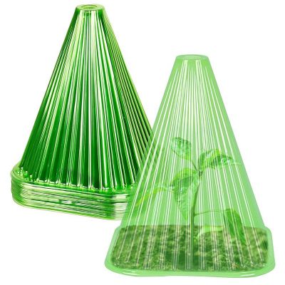 30 Pcs Garden Cloches for Plants, Reusable Bell Plant Cover, Plant Covers Protectors From Animals Snails 7.7in Dx8.7in H