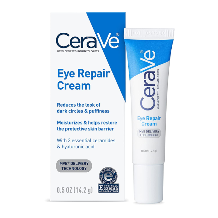 [100 Authentic] CeraVe Eye Repair Cream 14ml Reduces Dark Circles