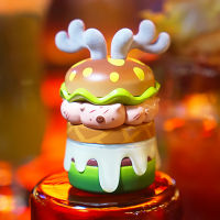 【cw】Anime Lulu Burger Pig Series Blind Guess Bag Figurine Action Figure Cartoon Character Model Toys Doll Desktop Collection !