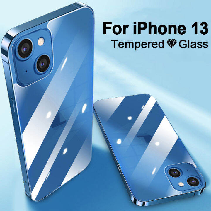 Back Tempered Glass Full Screen Protector for iPhone 15 Pro Max 14 13