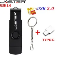 JASTER OTG 3.0 3 In 1 TYPE-C 128GB USB แฟลชไดรฟ์32ตัวจุความจำกิกะไบท์64GB สมาร์ทโฟนสำหรับโทรศัพท์มือถือระบบแอนดรอยด์/แฟลชไดร์ฟพีซี