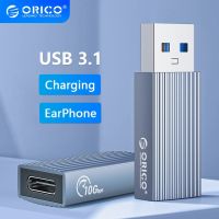 ORICO Mini OTG USB A 3.1 Male To USB Type C Female Adapter Converter Head 10Gbps for Charger Headset Connector Adaptor Headphone Adapters