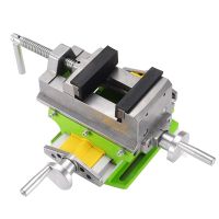 3 Inch Cross Vise Vice Table Compound Table Work Table Bench Aluminum Alloy Body for Milling Drilling