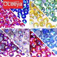 【CW】 Oleeya SS16 SS20 Glitter стразы Hotfix Rhinestones 1440pcs/bag Crystals Iron Strass Nails Aceessories 7021