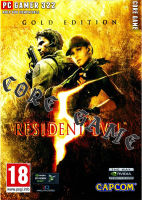 Resident evil 5 แผ่นเกมส์ เกมส์คอมพิวเตอร์  PC โน๊ตบุ๊ค