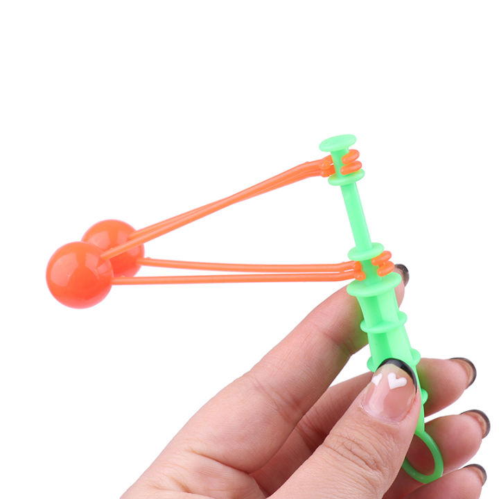 shelleys-ลูกบอลพลาสติกสองชั้นเขย่าด้วยมือลูกบอลคริสตบอลหลากสีของเล่นคลายเครียดเครื่องทำเสียงงานเลี้ยงฉลอง