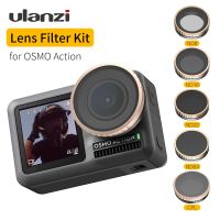 ตัวกรอง Ulanzi CPL ND ของแท้สำหรับ Dji Osmo Action ND8 ND16 ND32แก้วออปติคอล ND64เลนส์กรองแสงกล้องแอคชั่นแคมเมราสำหรับ Osmo Action