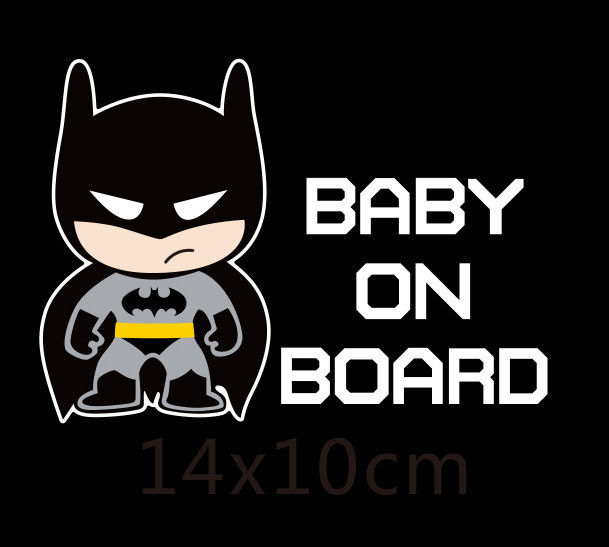 ? Sticker hình batman BaBy On Board vui nhộn 