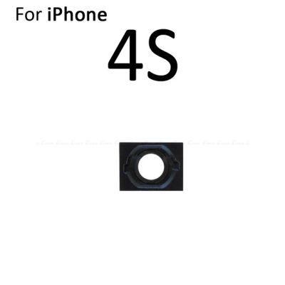 【☊HOT☊】 anlei3 5ชิ้นสำหรับ Iphone 4 4S 5 5S 5c Se 6 7 6S 8 Plus ปุ่มโฮมกาวอะไหล่ที่ยึดสติ๊กเกอร์ปะเก็นยางยึดแน่น