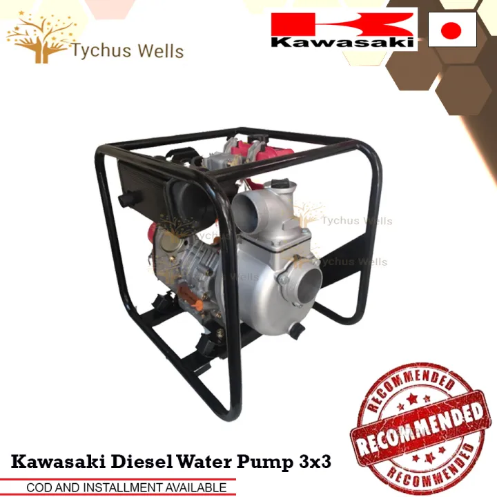 Kawasaki Diesel Water Pump 3x3 | Lazada PH