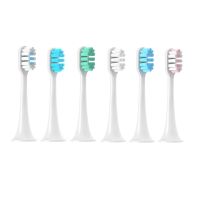 ✈ 4PCS Replacement Brush Heads For XIAOMI MIJIA T300/T500/T700 Sonic Electric Tooth Soft Bristle Caps Vacuum Package Nozzles