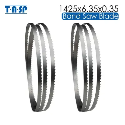 TASP 2 ชิ้นใบเลื่อยวงเดือน 1425X6.35X0.35 มิลลิเมตรเลื่อยสายพานใบมีดเครื่องมืองานไม้สำหรับการตัดไม้TPI 6 10 14 ขาย TASP 2 ชิ้นใบเลื่อยวงเดือน 1425X6.35X0.35 มิลลิเมตรเลื่อยสายพานใบมีดเครื่องมืองานไม้สำหรับการตัดไม้TPI 6 10 14