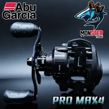 Original Abu Garcia PRO MAX PMAX3 Left/Right Bait Casting Fishing Reel  7.1:1/8BB Drag 8.1kg Water Drop Baitcasting Fishing Reels