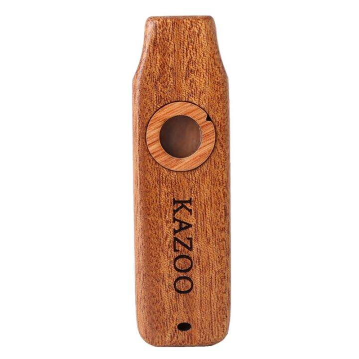 Kazoo Flute Wooden Kazoo Instruments Patry Musical Instrument for Kids