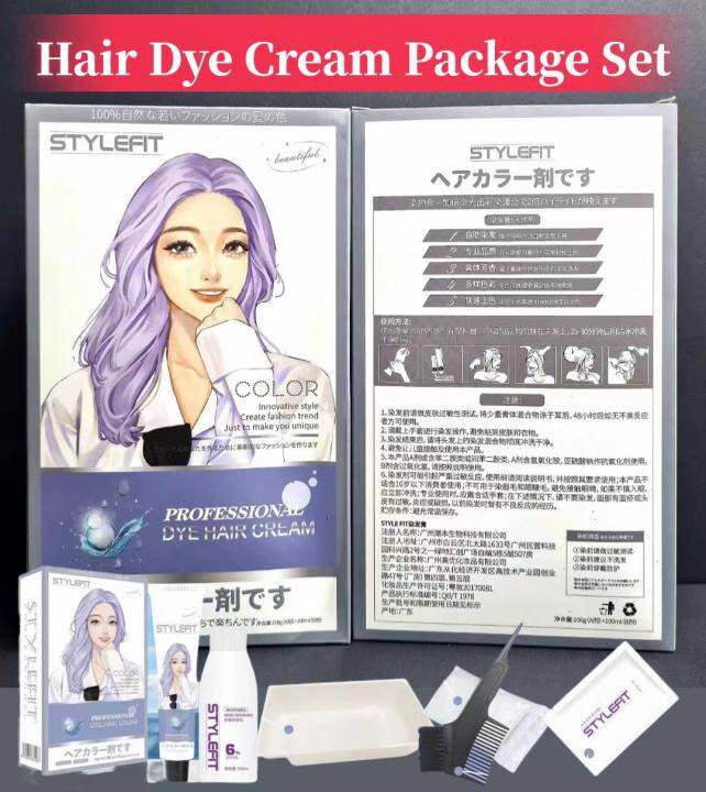 Stylefit Hair Colour Cream Set Hair Colour and Conditioning All in One
