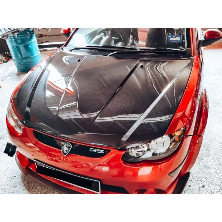 Satria Neo Carbon Fiber Bonet Hood 