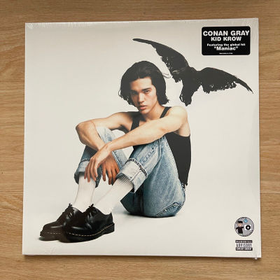 แผ่นเสียง Conan Gray - Kid Krow , Vinyl, LP, Album, Smoky Gray ,แผ่นเสียง มือหนึ่ง ซีล