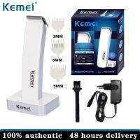 Kemei ที่เล็มขนเครื่องตัดแต่งผมไฟฟ้าปัตตาเลี่ยนแบบพกพา,เครื่องตัดผมที่โกนขนมีดโกนช่างตัดผม KM-619ตัดหญ้าปลายแหลม