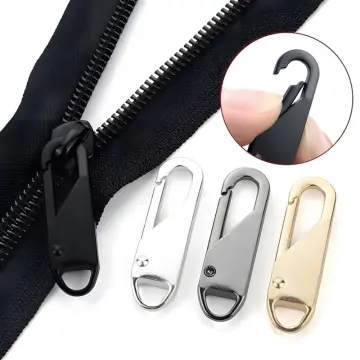 Mizeer Zipper Pull Replacement for Small Holes Zipper, Detachable Zipper  Tab Repair for Clothing Jackets Boots Purse 4 Pieces Gold : Amazon.in: Home  & Kitchen