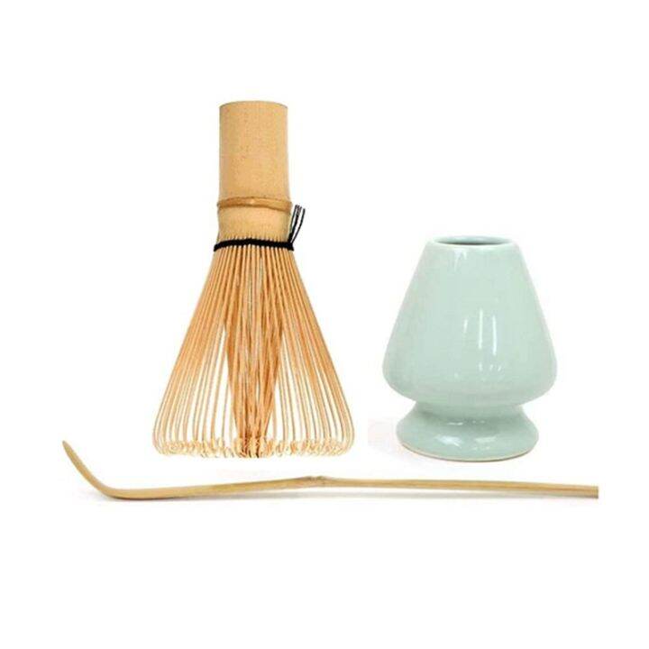 Matcha Whisk Set Bamboo Matcha Tea Set 100 Prong Matcha Whisk (Chasen