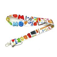 School supplies Classical Style Lanyard For keys The 90s Phone Working Badge Holder Neck Straps With Phone Hang Ropes Lanyard