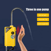 Outdoor 3 in 1 Fishing Oxygenation Air Pump Induction LED Lighting Charging Sensor Water Oxygen Pumps Fishing Accessories