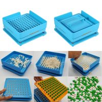 【Clearance Sale】2 Types 100 Holes Professional Capsule Powder Filler Plate Filling Manual Machine Tool