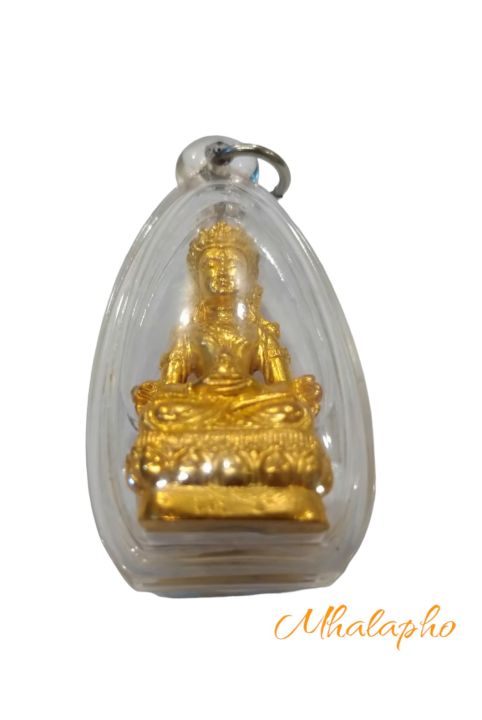 phra-avalokitesvara-statue-cast-in-brass-พระกริ่งอวโลกิเตศวร-เนื้อทองดอกบวบ-thai-amulets