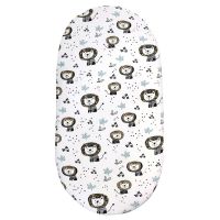 Newborn Mattress Crib Sheet Baby Diaper Changing Pad Bedding Cartoon Printed Cradle Cover for Baby Moses Basket Bed