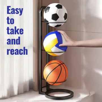 Soccer ball display on sale ring