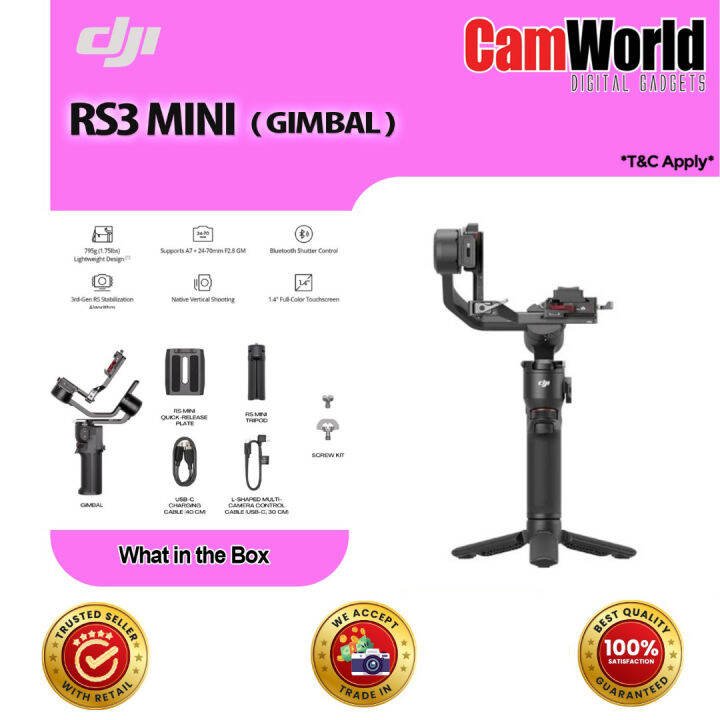 DJI RS3 Mini ( Gimbal ) | Lazada