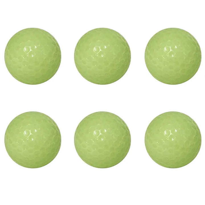 FPOTSK Reusable Golf Practice Light Up Golf Gift Night Glow Night Golf